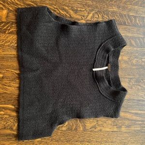 Black Free People Crop Top